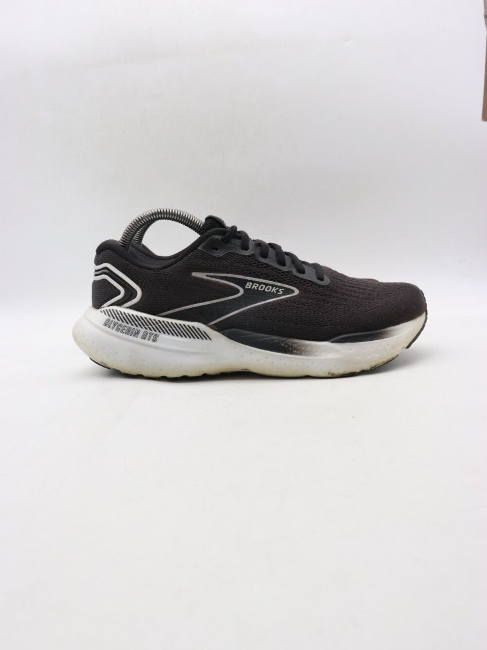 Brooks Glycerin GTS 21 Men’s Size 7.5 Black White Running Athletic Sneakers
